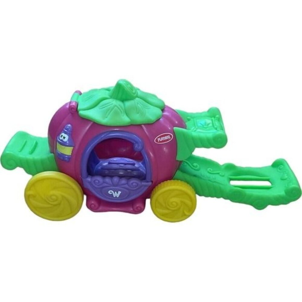 Playskool Weebles Royal Storybook Princess Cinderella Castle Carriage Toy